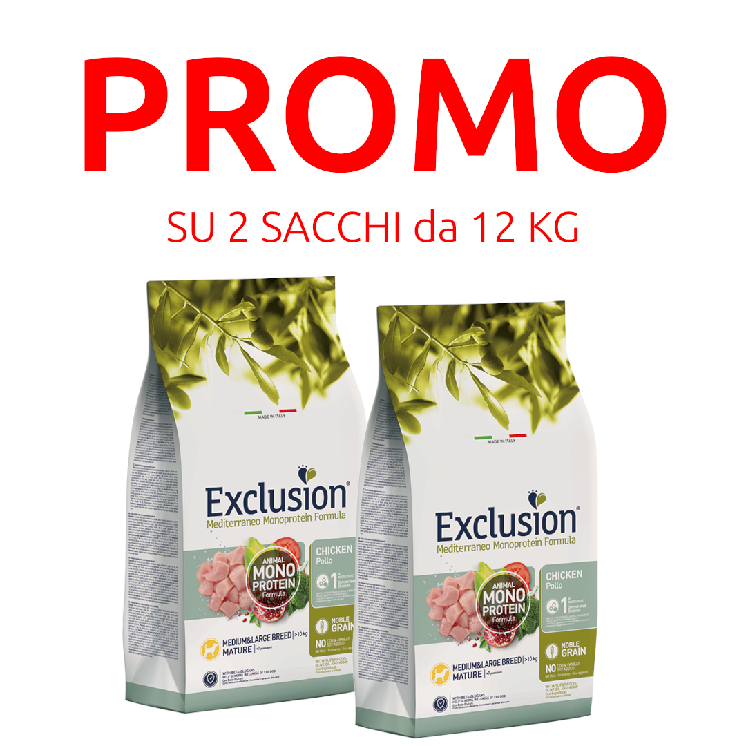 Exclusion Mediterraneo MATURE CHICKEN MEDIUM&LARGE BREED