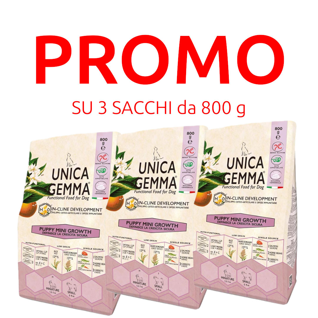 Unica Gemma Puppy Growth