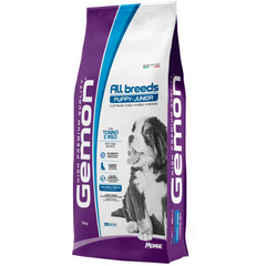 Gemon Cane All Breeds Puppy & Junior con Tonno e Riso 15 Kg