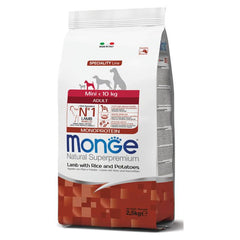 Monge Natural Mini Adult Agnello e Riso 2.5 kg