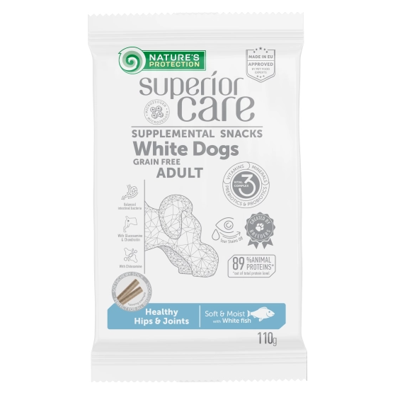 Nature's Protection Superior Care Supplemental Snacks White Dog Grain Free