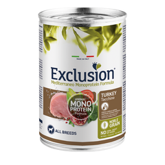 Exclusion Mediterraneo Noble Grain Adulto Monoproteico Umido 400 g