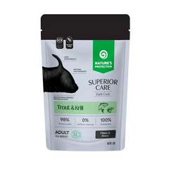 Nature's Protection Superior Care Umido Cane Trota e Krill 85g
