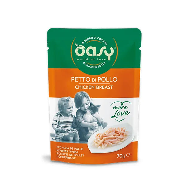 Oasy Gatto More Love Buste 70 g