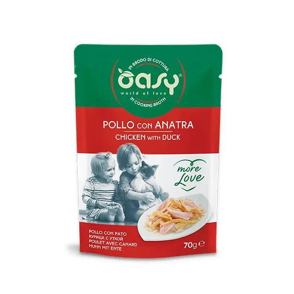 Oasy Gatto More Love Buste 70 g