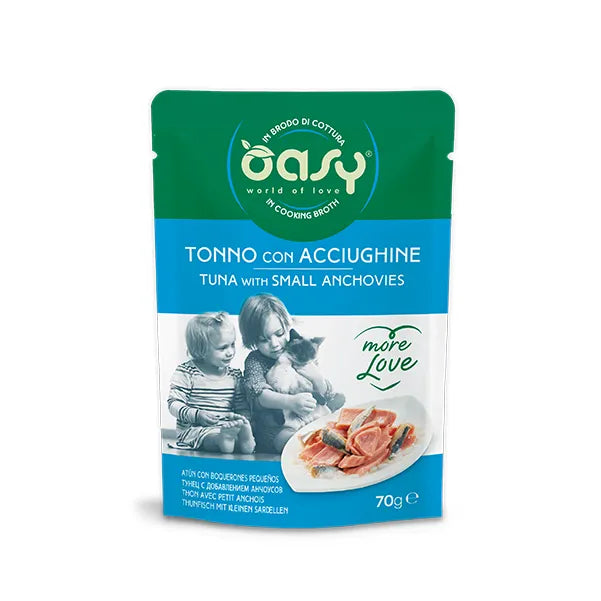 Oasy Gatto More Love Buste 70 g