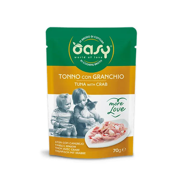 Oasy Gatto More Love Buste 70 g