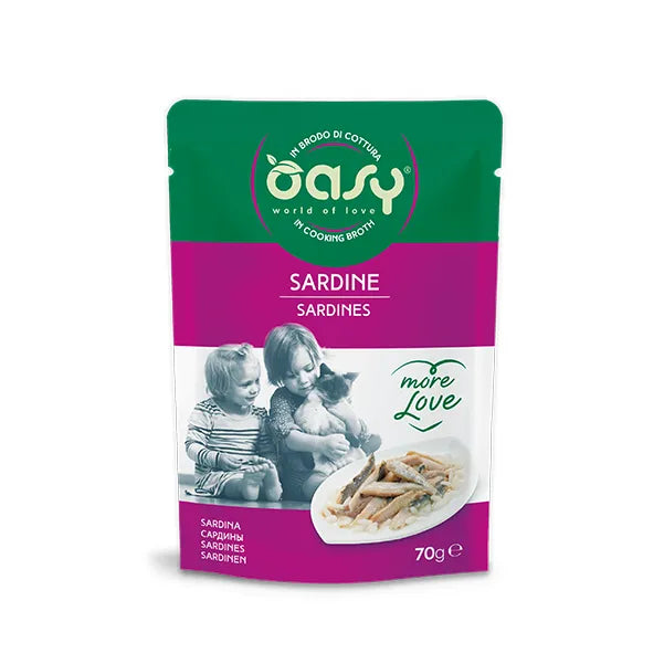 Oasy Gatto More Love Buste 70 g