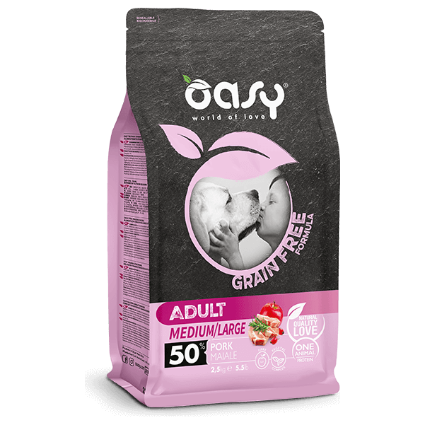 Oasy Cane Adult Maiale Monoproteico Grain Free