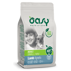 Oasy Cane Adult Small Agnello Monoproteico 2.5 Kg