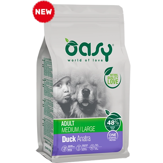 Oasy Cane Adult Anatra Monoproteico