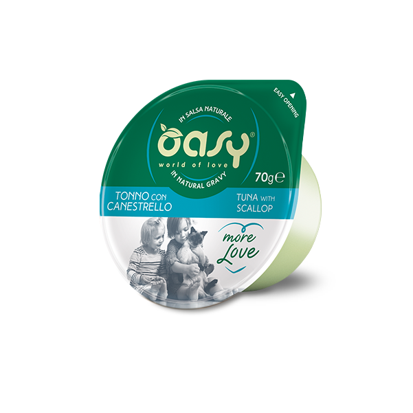 Oasy Gatto More Love Green Cup 70 g