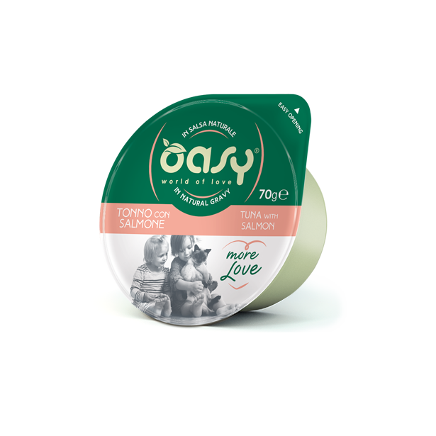 Oasy Gatto More Love Green Cup 70 g