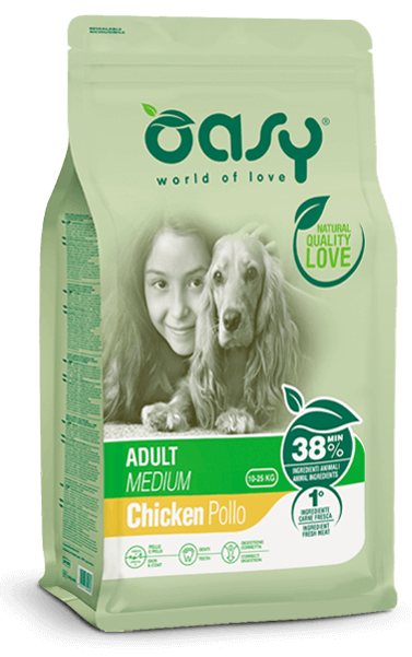 Oasy Cane Adult Medium al Pollo