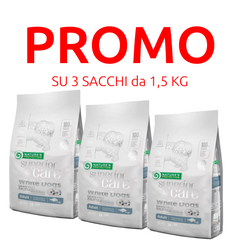 NATURE'S PROTECTION SUPERIOR CARE Adult Small White Dogs Pesce Bianco 1.5 Kg