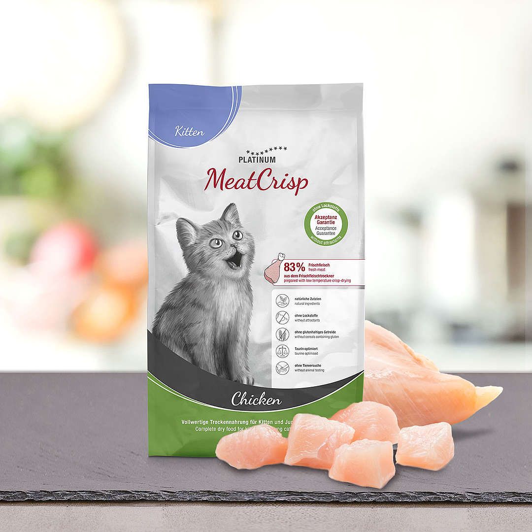 Platinum Gatto Meatcrisp Kitten Chicken 3 kg