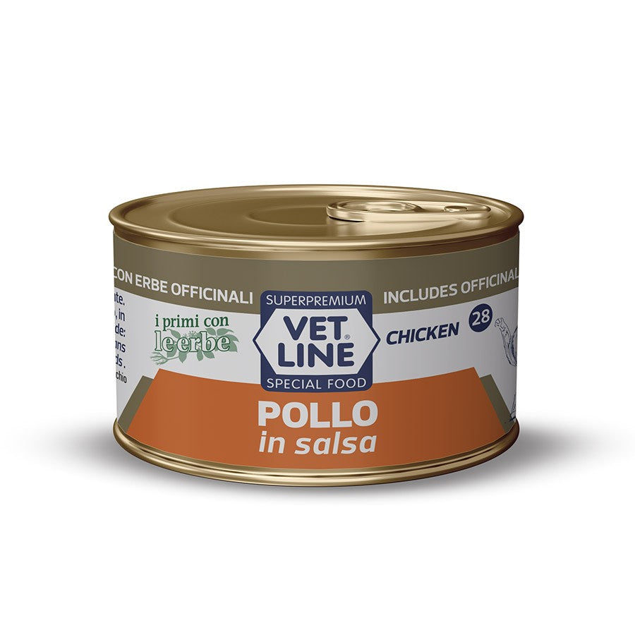 Vet Line Umido Gatto in Salsa 70 g