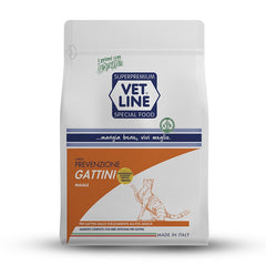 Vet Line Gattini (Kitten) Linea Prevenzione Gusto Maiale con Prosciutto 800 g