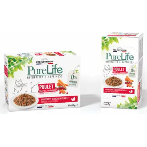 Pure Life Gatto Pollo Umido 12 pz