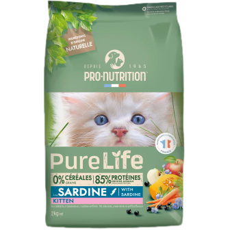 Pure Life Gatto Kitten Sardine 2 Kg