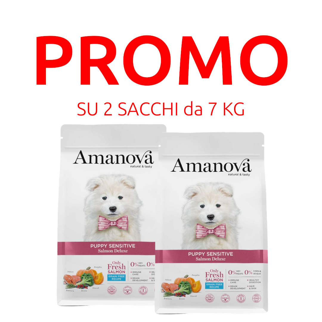 Amanova Puppy Sensitive Salmon Delux