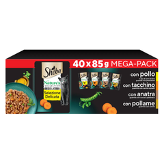Sheba Gatto Maxi Pack Mix 40 Pezzi