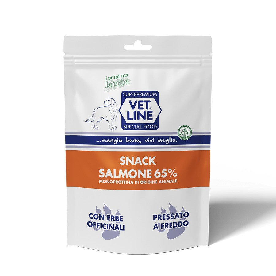 Vet Line Snack Naturali con Oltre il 65% di Materia Prima 80g