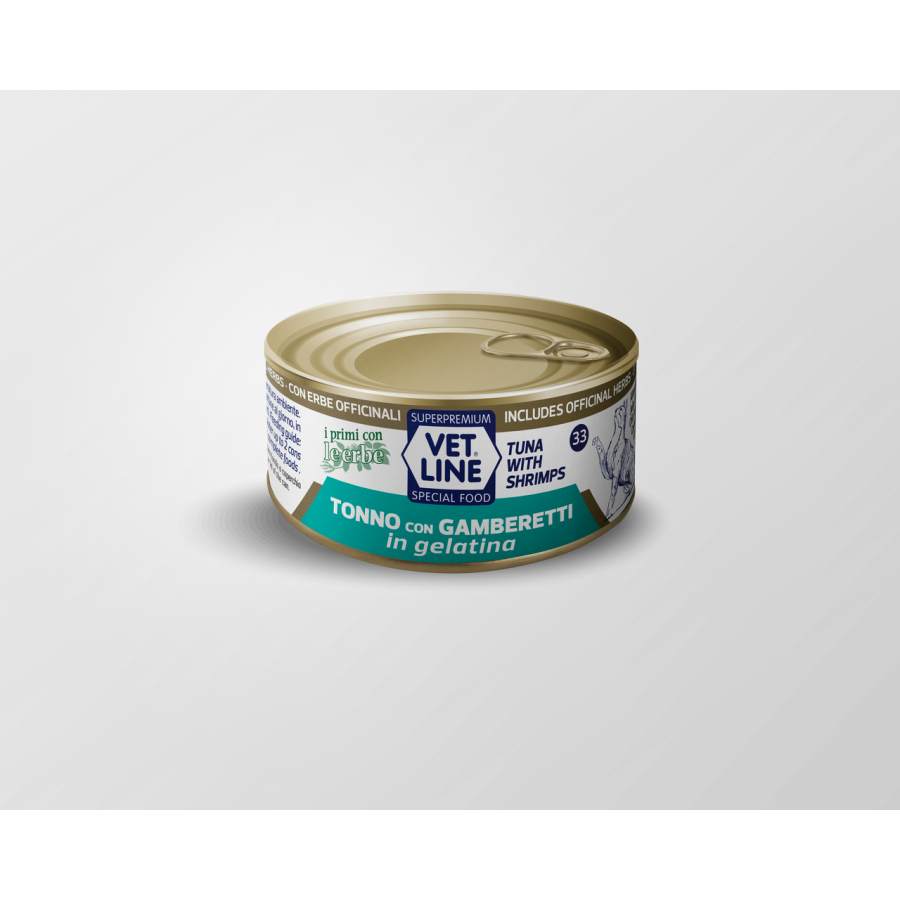 Vet Line Umido Gatto in Gelatina 70 g