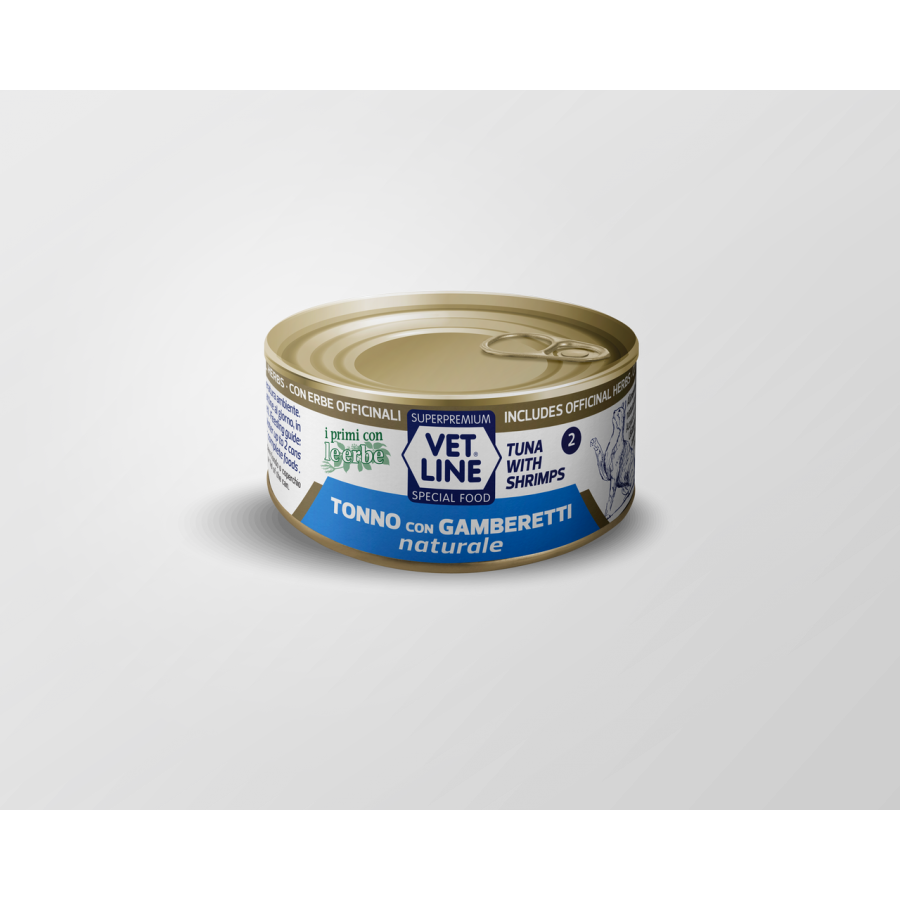 Vet Line Umido Gatto in Acqua di Cottura 70 g