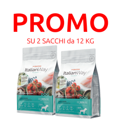 ItalianWay Hypoallergenic Ideal Weight Cane Trota e Mirtilli