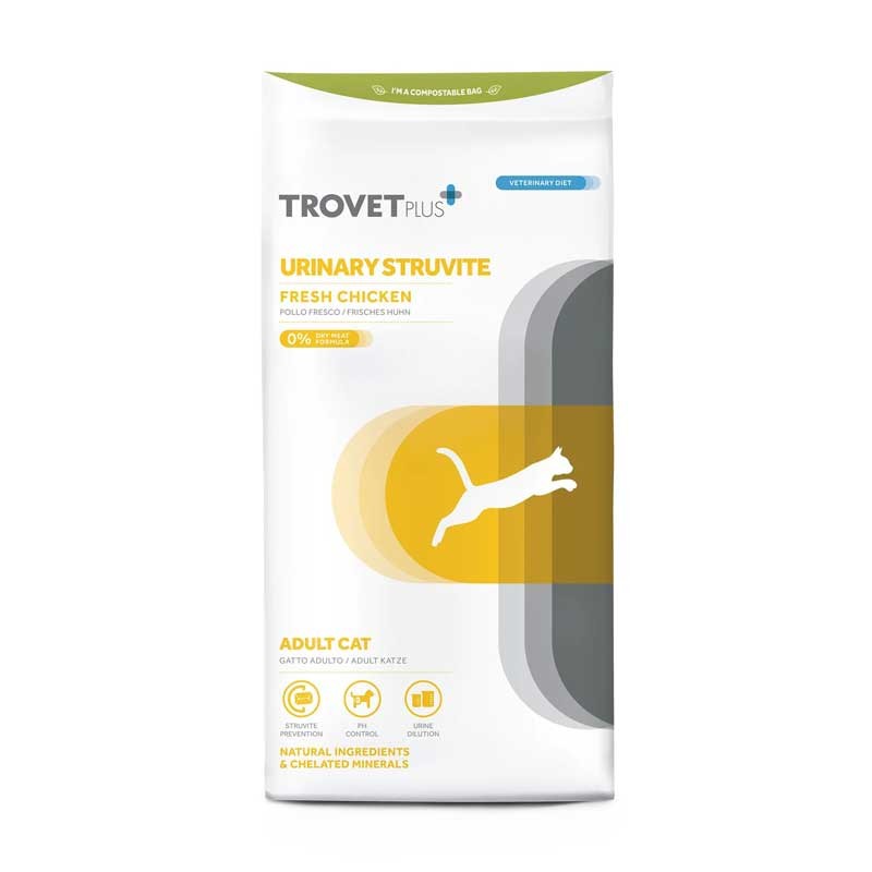 Trovet Plus Gatto Urinary Struvite Pollo Fresco