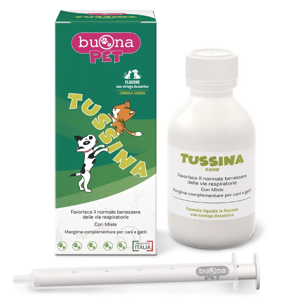Tussina Flacone per Cane e Gatto