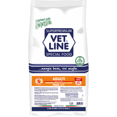 Vet Line Cane Adult Taglia Piccola Pesce 38%