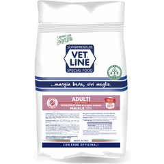 Vet Line Cane Adult Taglia Piccola Monoproteico Maiale 38%